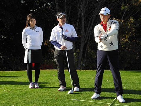 牧野裕のEnjoy Golf～ドライバーの方向性とアドレスについてアドバイス