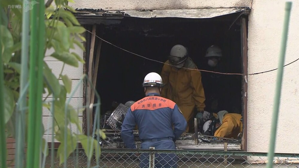 千葉県佐倉市で火災　１人の遺体見つかる