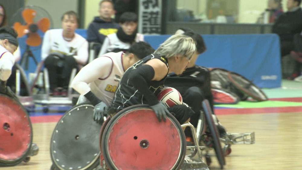 車いすラグビー日本選手権が開幕　全国８チームが日本一目指し熱戦　千葉市