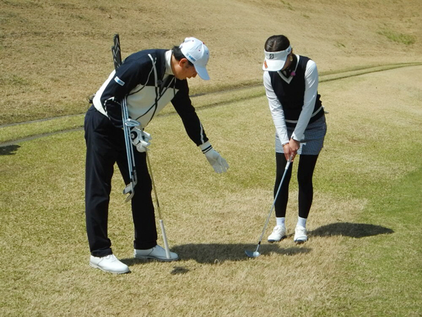 牧野裕のEnjoy Golf～ウェッジのラインだしについてアドバイス～