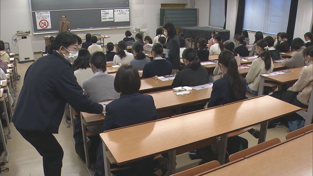 全国一斉に大学入学共通テスト始まる　千葉県は２万人が出願