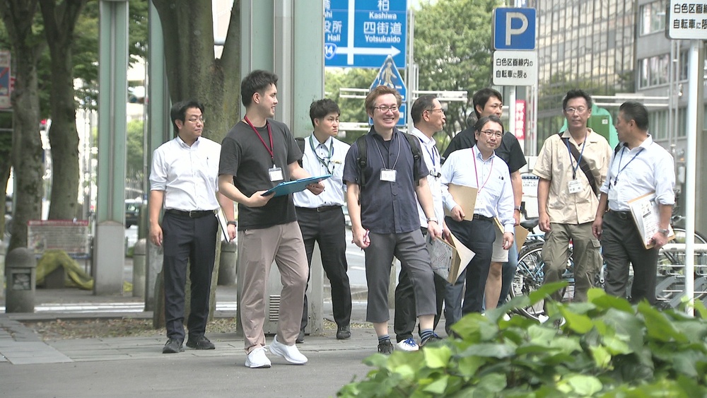 「まち歩き」して居心地の良さなどを調査　千葉市「中央公園プロムナード」