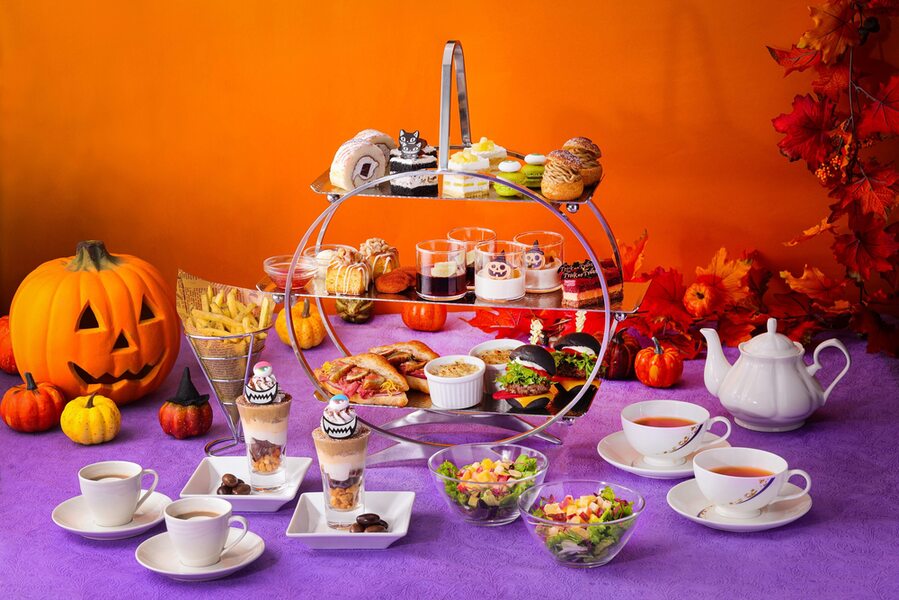 ハロウィンの遊び心と秋の味覚を一度に愉しむアフタヌーンティーが登場！