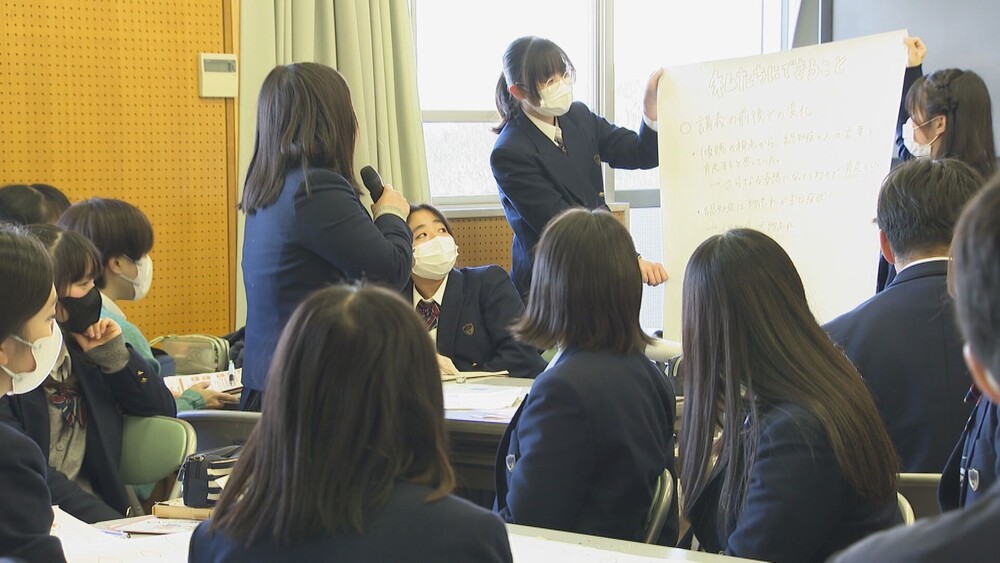 「優しい看護師目指して」　認知症ケア考える　県立幕張総合高校
