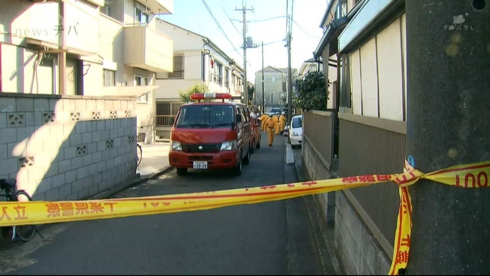 未明に火事相次ぐ 千葉県船橋市と松戸市で２人死亡