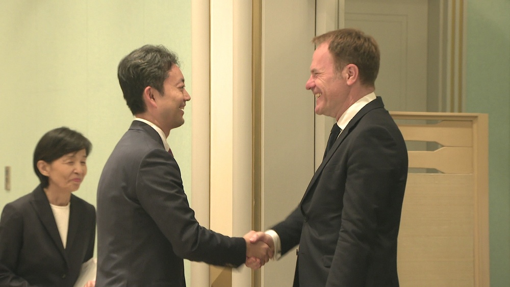 ドイツ・デュッセルドルフ市長が千葉県訪問　熊谷知事「経済的交流も深めたい」