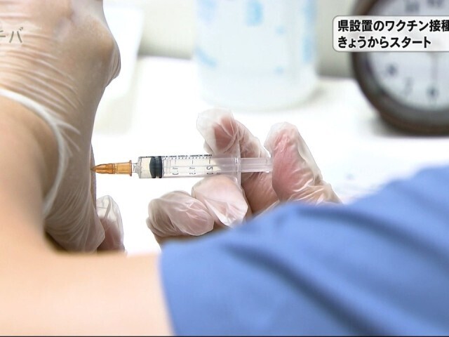 千葉県設置の大規模接種会場 ワクチンの集団接種始まる 松戸市にも開設へ