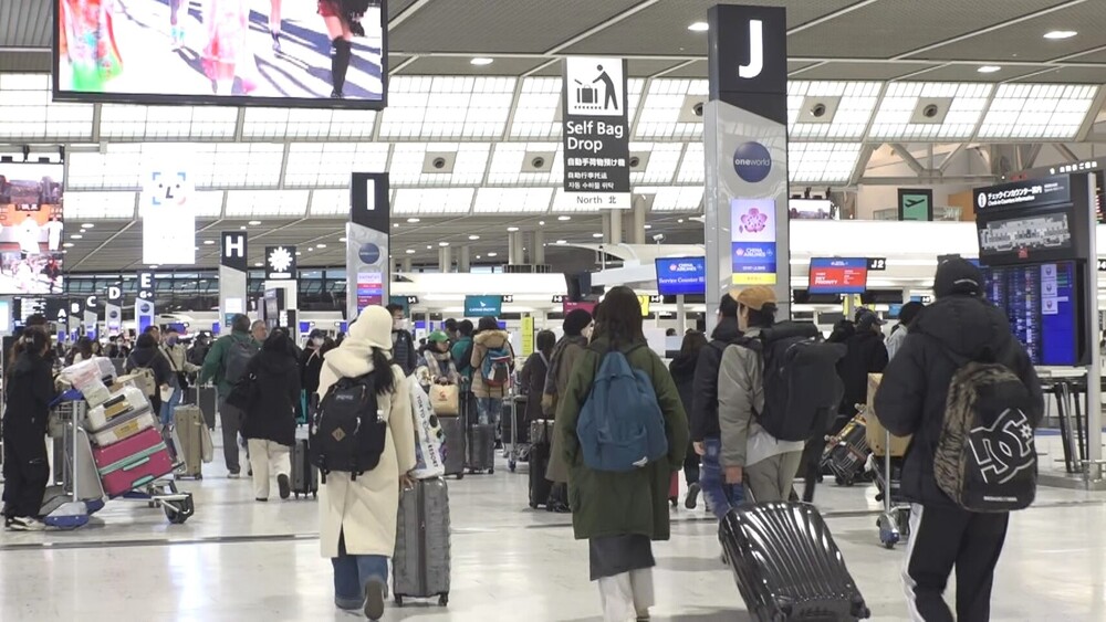 成田空港国際線　外国人旅客数が過去最高