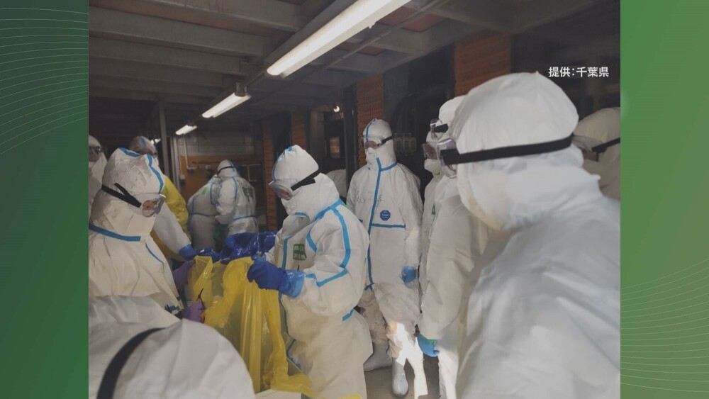 鳥インフルで熊谷知事が現地視察　銚子市の養鶏場　自衛隊に協力呼びかけ　