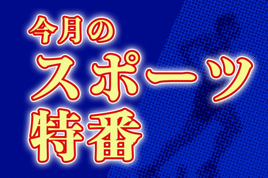 スポーツ特別番組　～６月～