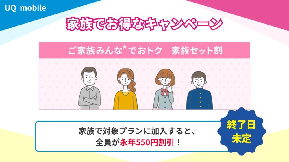 UQ　家族割