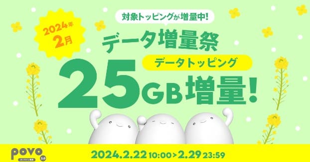 povo キャンペーン