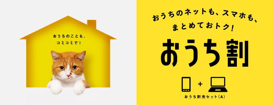 おうち割　光セット