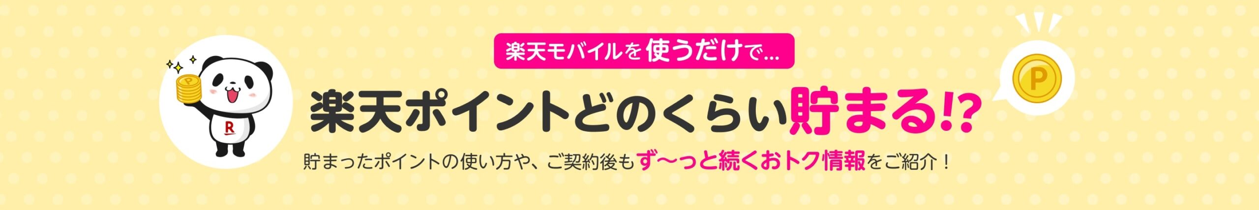 楽天モバイル　楽天ポイント