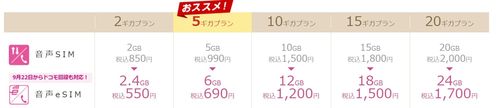 サブ回線　おすすめ