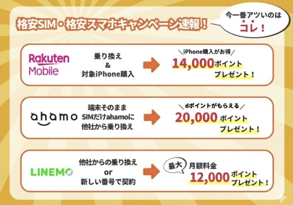 simキャンペーン