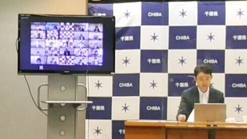 千葉県 全54市町村長が一堂に 熊谷知事が新型コロナ対策など協力呼びかけ